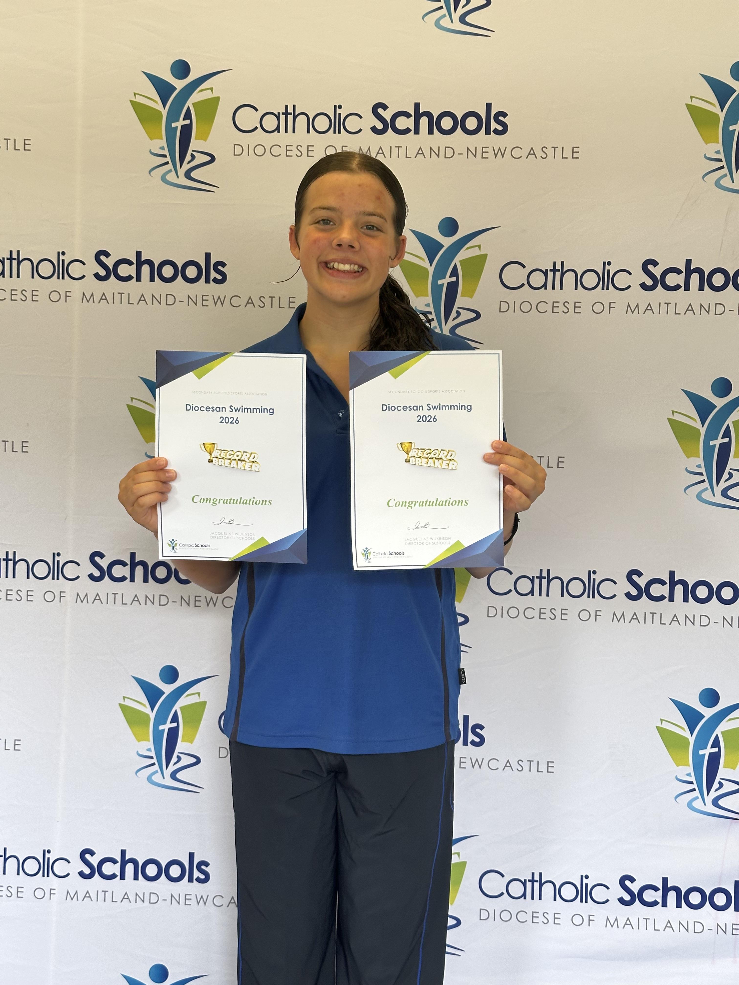 Emily Skehan record breaker